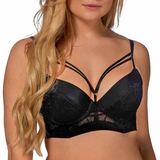 After Eden D-Cup & Up Texas schwarz vorgeformter bh
