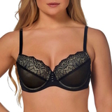 After Eden D-Cup & Up Tavienne schwarz vorgeformter bh