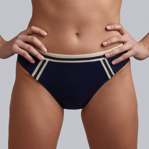 Marlies Dekkers Bademode Sailor Mary navy-blau/elfenbein bikini slip
