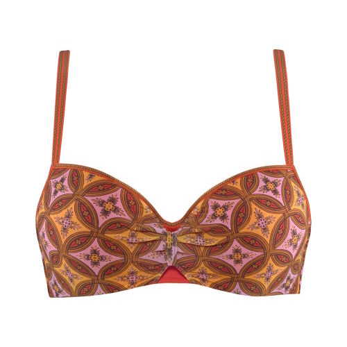 Marlies Dekkers Florana orange/print push up bh