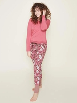Charlie Choe Warm Nights braun/print pyjama