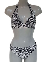 Nickey Nobel Animal schwarz/print gemoldefer bikini bh