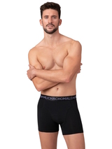 Muchachomalo JustFlowers schwarz/print modal boxershort