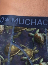 Muchachomalo Turtles blau/print modal boxershort
