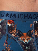 Muchachomalo Foxtrot blau/print modal boxershort