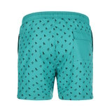 Insel Lobster grün/print badehose