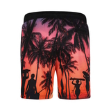  DJ DutchJeans Beach orange/print badehose