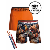 Muchachomalo Dutch Lion orange/print boxershort
