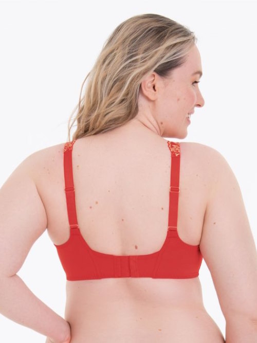 Rosa Faia Colette rot nicht geformter bh