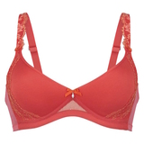 Rosa Faia Colette rot ohne bügel bh