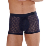 HOM Robbie navy-blau sport trunk