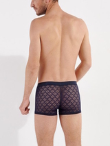 HOM Robbie navy-blau sport trunk