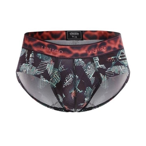 Mundo Unico Debacle schwarz/print sport slip