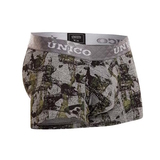 Mundo Unico Crustaceo grau/print sport trunk