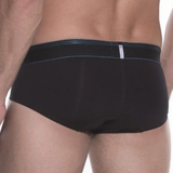 Mundo Unico Week  schwarz/turkis männer slip
