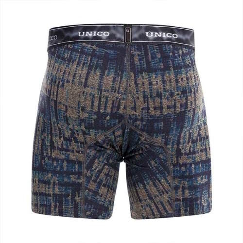 Mundo Unico Nublado braun/print sport boxershort
