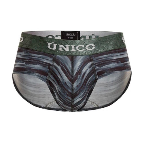 Mundo Unico Lienzo grün/print sport slip