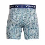 Mundo Unico Riguroso grün/weiß sport boxershort
