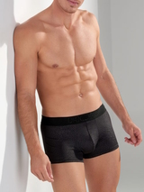 HOM Florida schwarz/print sport trunk