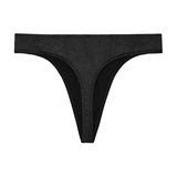 HOM Florida schwarz/print männer string
