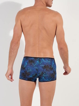 HOM Palay blau/print sport trunk