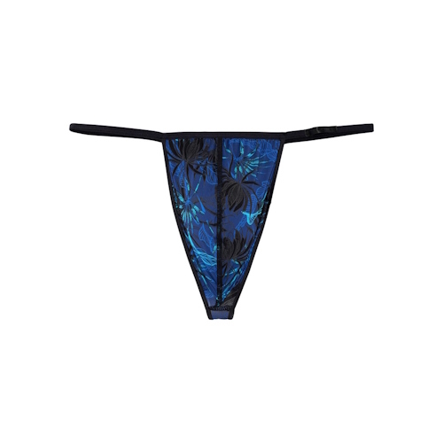 HOM Palay blau/print männer string