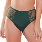 LingaDore Täglich Maxi Slip grün hoher slip