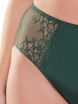 LingaDore Täglich Maxi Slip grün hoher slip