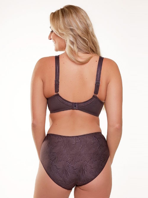 LingaDore Täglich Maxi Slip braun/print hoher slip