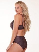 LingaDore Täglich Uni Fit Plus Bra braun/print vorgeformter bh