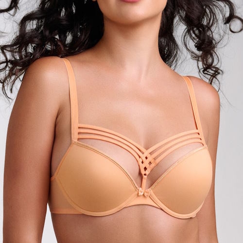 Marlies Dekkers Dame de Paris apricot/gold push up bh