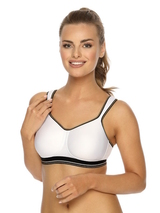 Viania 141472 weiß/schwarz sport bh