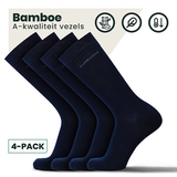 Bamboosa Jason navy-blau socks