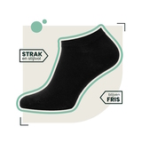 Bamboosa Jordan schwarz trainer-socken