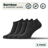 Bamboosa Jordan anthrazit trainer-socken