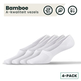 Bamboosa Joshua weiß footies