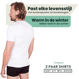 Bamboosa Austin weiß shirt