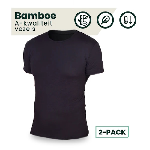 Bamboosa Austin schwarz shirt