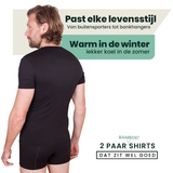 Bamboosa Austin schwarz shirt