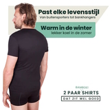 Bamboosa Austin schwarz shirt