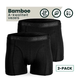 Bamboosa Lewis schwarz bambus boxershort