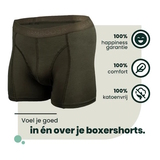 Bamboosa Lewis khaki bambus boxershort