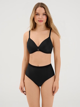 Lisca Laura schwarz hoher slip