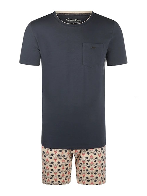 Charlie Choe Circus blau/print pyjama
