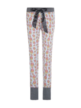Charlie Choe Retro nights blau/print pyjamahose