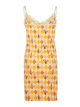Charlie Choe Circus cremefarbig slipdress