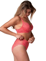 After Eden D-Cup & Up Anna pink string