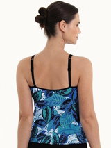 Anita Care Rimini blau/print prothesen-tankini