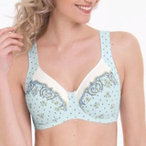 Anita Belvedere blau/print nicht geformter bh