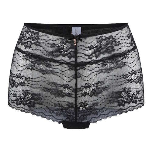 LingaDore Depths of black lingerie schwarz hoher slip